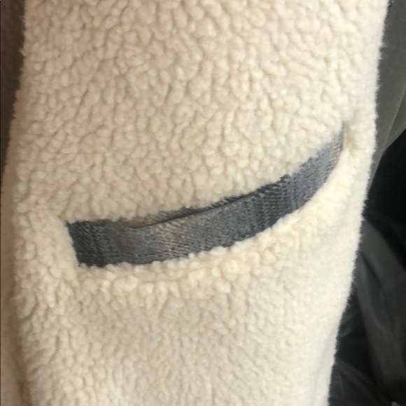 Lucky Brand Blue and Tan Heavy Duty Faux Fur lined Jacket - Picture 5 of 7